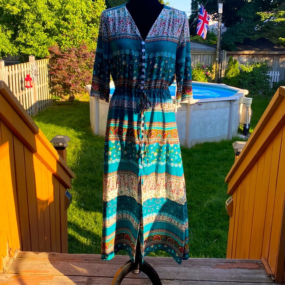 Summer Dress 100% Cotton size small